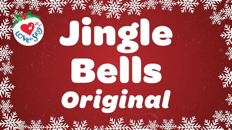 jingle bell video|jingle bells original youtube.